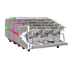 دستگاه اسپرسو چیم سری 3 RGB دوگروپ اتوماتیک