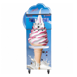 خرید اقساطی دستگاه بستنی قیفی همزن دار البرز | تک فاز ، ساده ، دو موتور