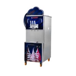 دستگاه بستنی قیفی همزن دار البرز سه فاز ، لبه رنگی ، دو موتور